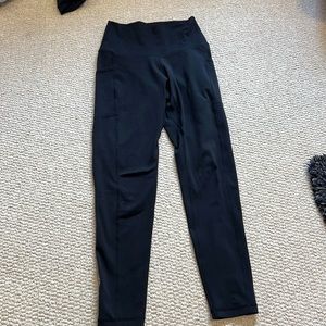Black Colorfulkoala leggings, size small with side pockets